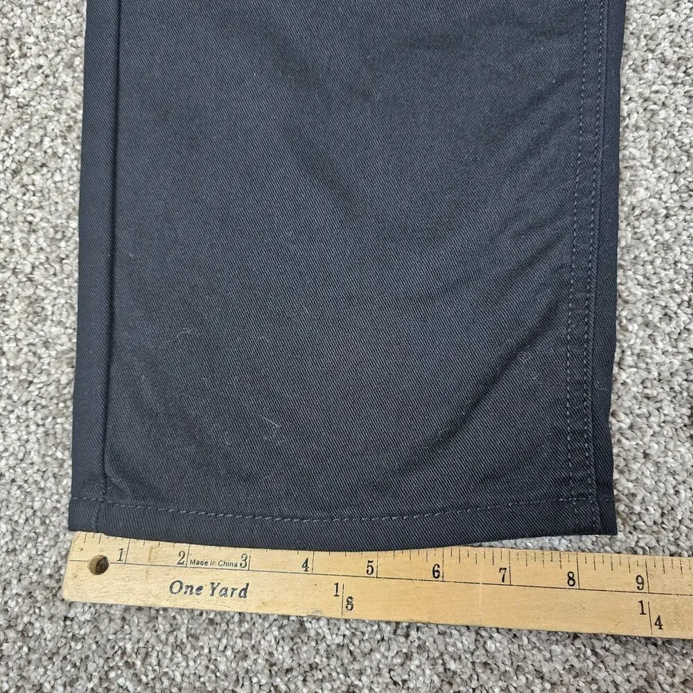 Levis 541 Jeans Mens 40x31 Black Athletic Tapered Stretch Workwear American